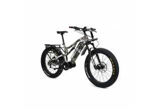 Bakcou Storm Jäger 1000W Full-Suspension IGH Fat Tire Electric Bike